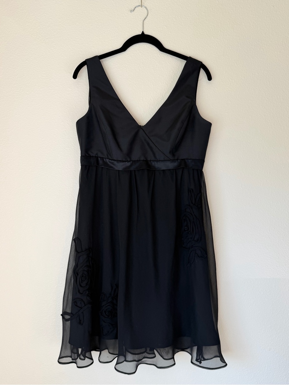 Vintage Donna Ricco Silk Cocktail Dress, Size 8